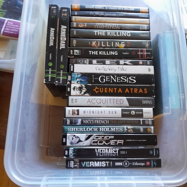 Verschillende DVD's. zie omschrijving, Alle leeftijden, Ophalen of Verzenden, Gebruikt, Detective en Krimi