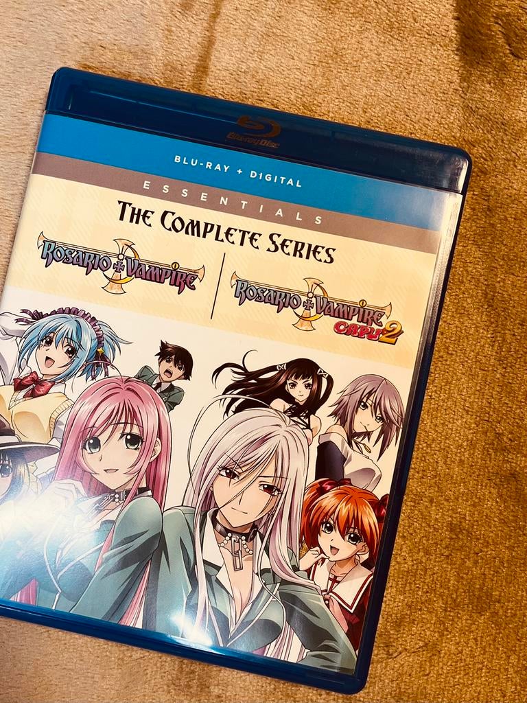 Te koop: Rosario Vampire - Seizoen 1 & 2 extra,s Blu-ray DVD, Ophalen of Verzenden, Zo goed als nieuw