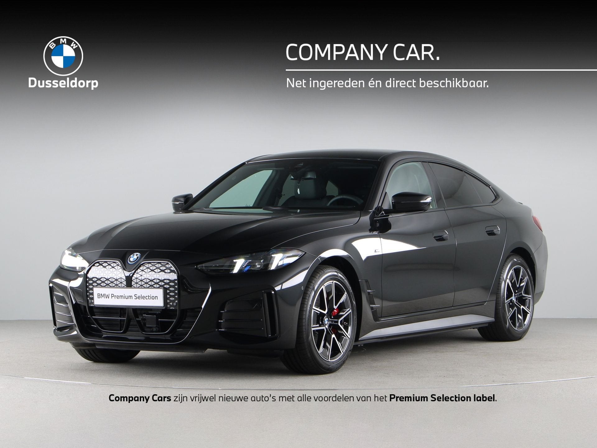 BMW i4 eDrive35 M-Sport 70 kWh (bj 2026, automaat), 476 km, Achterwielaandrijving, Zwart, Met garantie (alle)