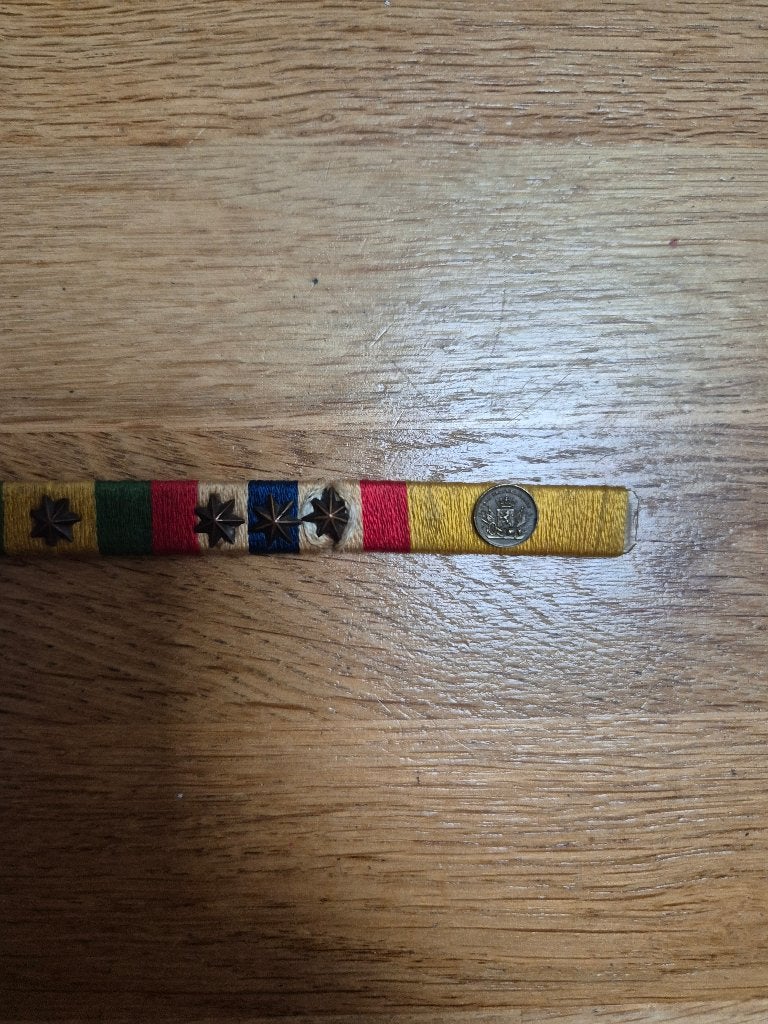 Baton spange OHK, Trouwe dienst en Orde en vrede, Verzamelen, Ophalen of Verzenden, Landmacht, Nederland, Lintje, Medaille of Wings