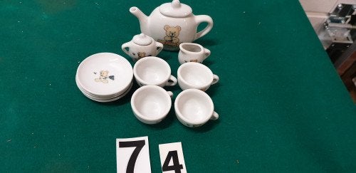 Mini servies beren compleet 11-delig, Ophalen of Verzenden