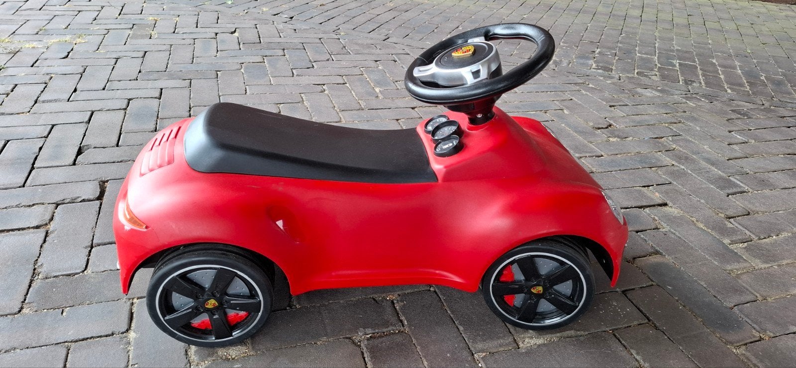 Loopauto Porsche Rood - Gebruikt maar in goede staat, Ophalen, Zo goed als nieuw
