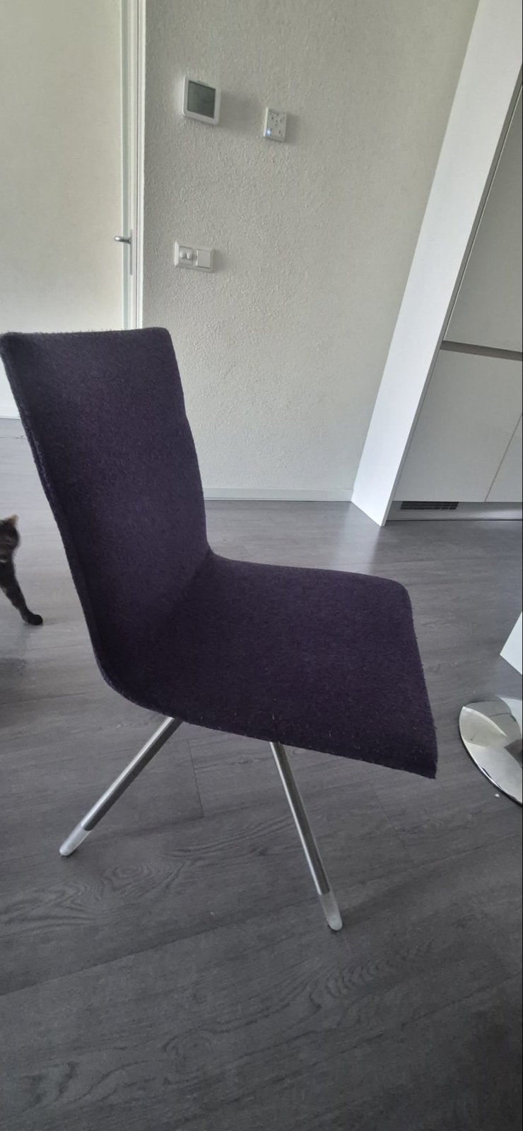 Arco Eetkamerstoelen in 3 kleuren, Huis en Inrichting, Stoelen, Ophalen, Gebruikt, Overige kleuren, Stof