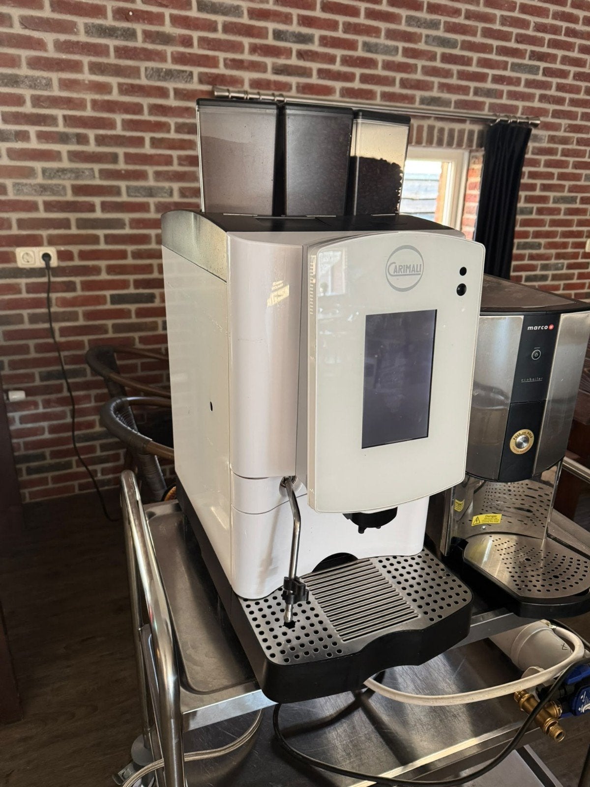 Carimali Armonia Plus LM Volautomatische Koffiemachine, Ophalen, Gebruikt, 10 kopjes of meer, Koffiemachine