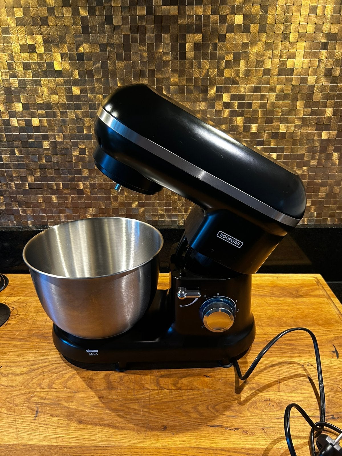 Bourgini mixer, 3 tot 4 liter, Ophalen of Verzenden, Gebruikt, 3 snelheden of meer