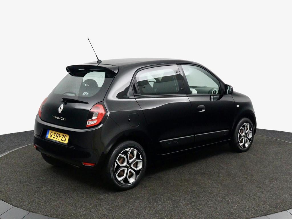 Renault Twingo 1.0 SCe Collection zwart, Auto's, Renault, Gebruikt, 4 stoelen, Zwart, Origineel Nederlands