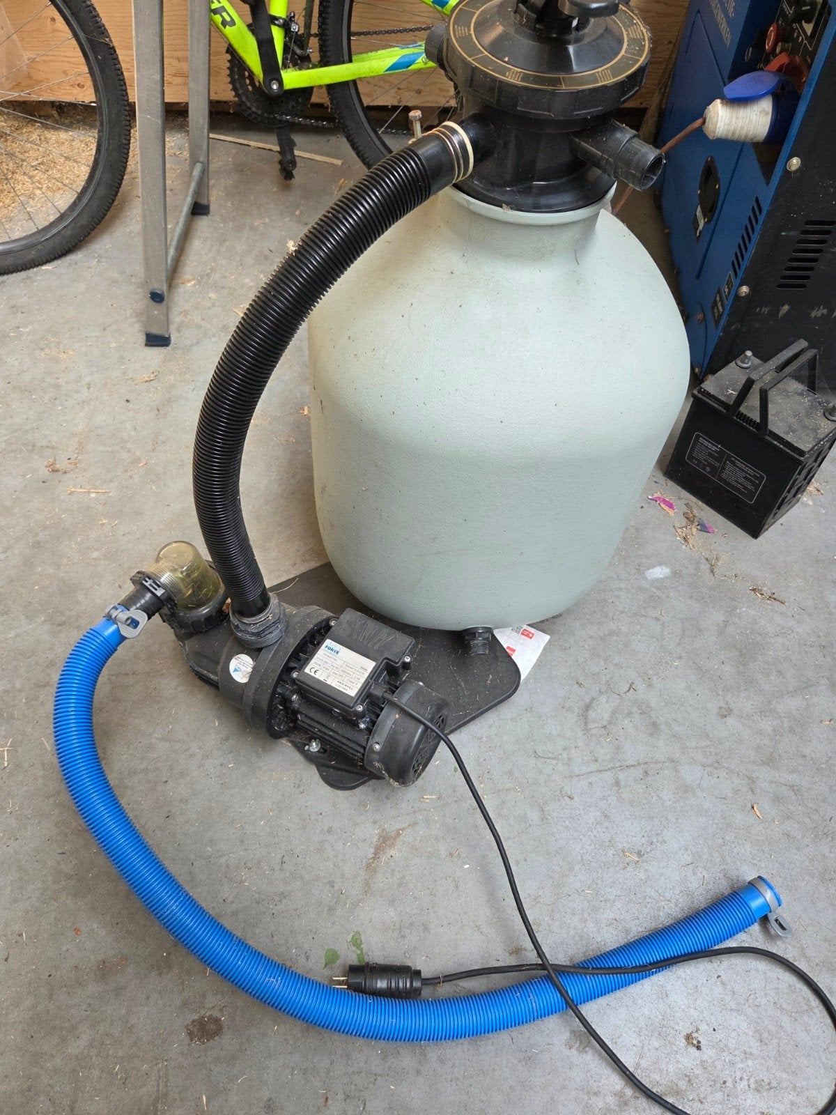 Zwembadpomp incl zandfilter, Ophalen, Filter