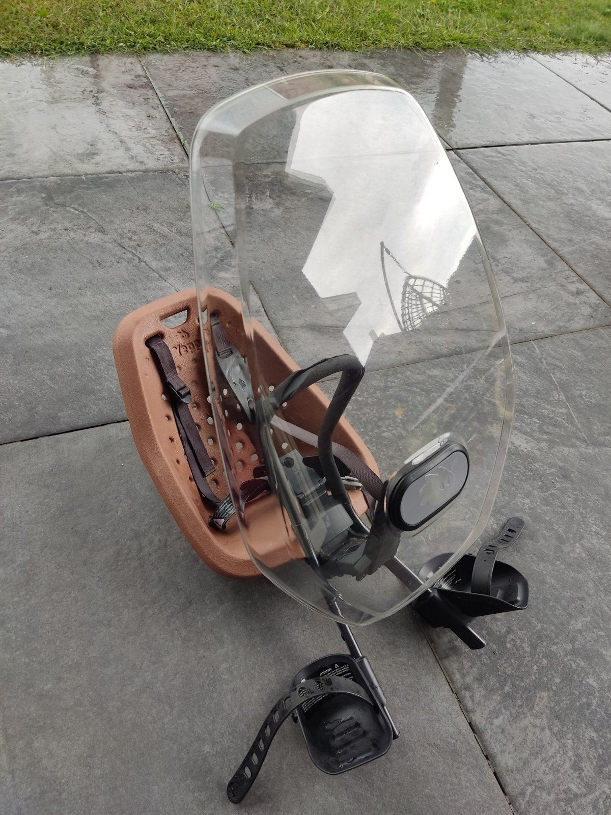 Yepp fietsstoeltje voor met windscherm, Ophalen, Yepp, Voorzitje, 0 t/m 13 kg