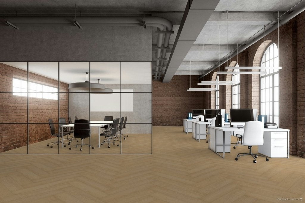 HOOMLINE PRESTIGE RIGID CLICK VISGRAAT DAVOS 5052(Utrecht), Ophalen, Nieuw, 5 tot 10 m², Overige typen