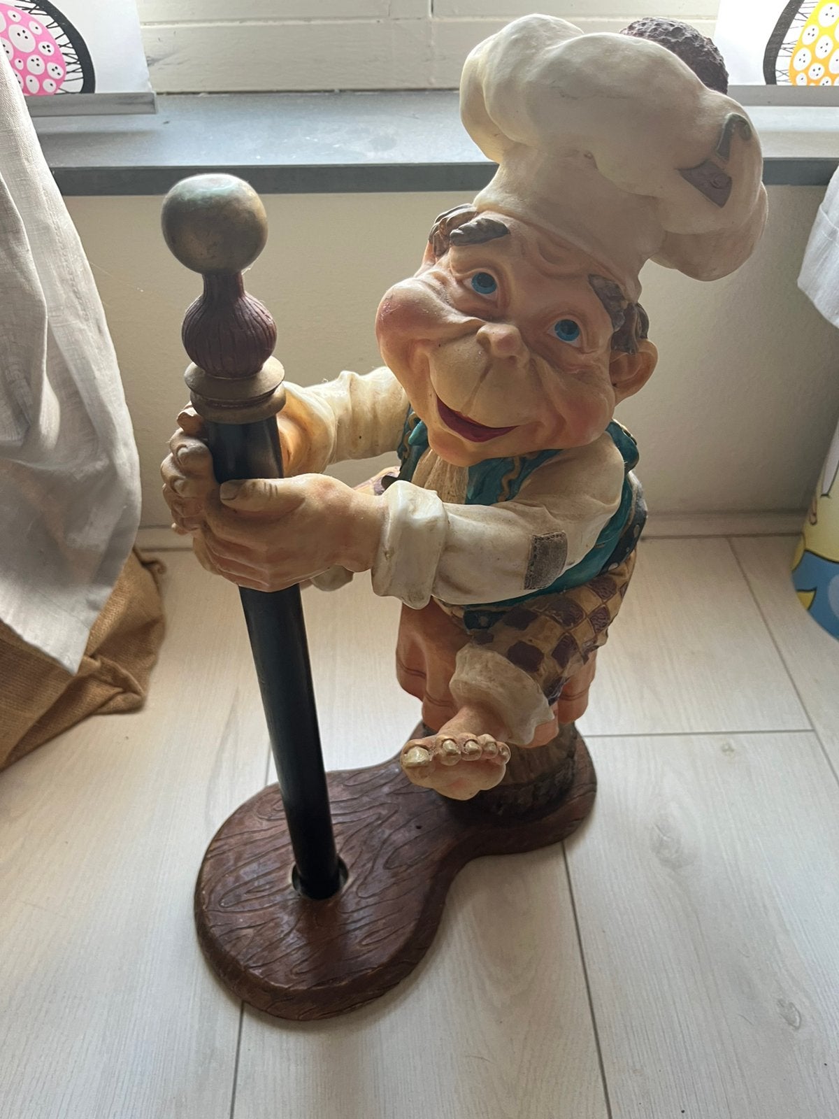 Keukenrol houder en peper/zoutstel, Verzamelen, Ophalen, Gebruikt, Gebruiksvoorwerp