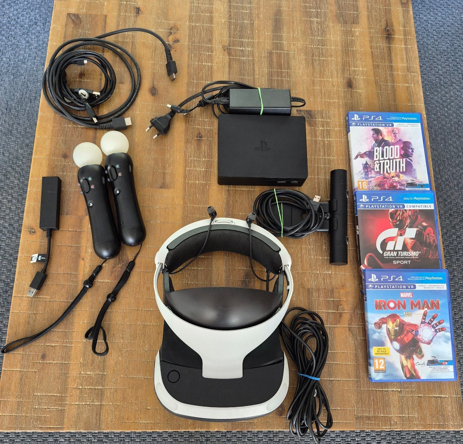 Playstation VR set voor PS4 en PS5, Ophalen of Verzenden, Zo goed als nieuw
