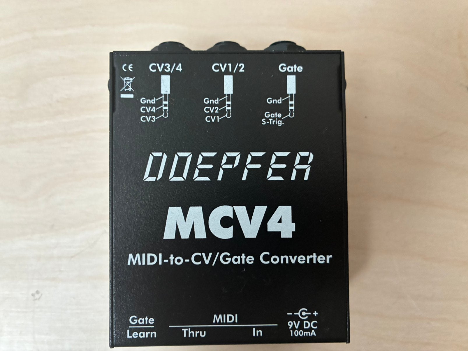 ≥ Doepfer MCV4 MIDI to CV/Gate Converter — Midi-apparatuur