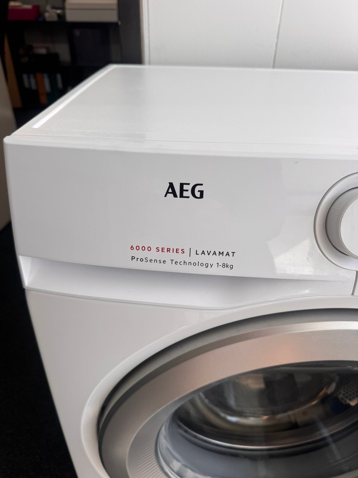 AEG 1400 SERIE 6000 A+++ 8 KG met 1 jaar garantie, N, N, Ophalen of Verzenden, Voorlader