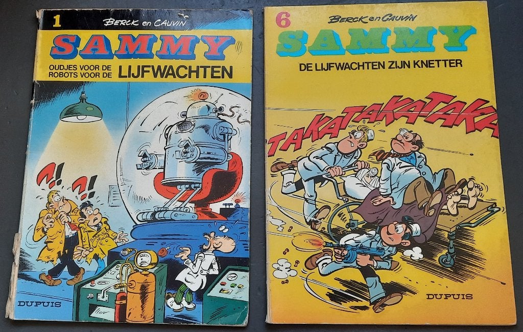 stripboeken 2x Sammy 1982, Boeken, Stripboeken, Meerdere stripboeken, Ophalen of Verzenden, Gelezen