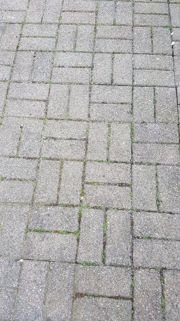 Beton klinkers, Tuin en Terras, Tegels en Klinkers, Ophalen, Gebruikt, Klinkers, Minder dan 5 m²