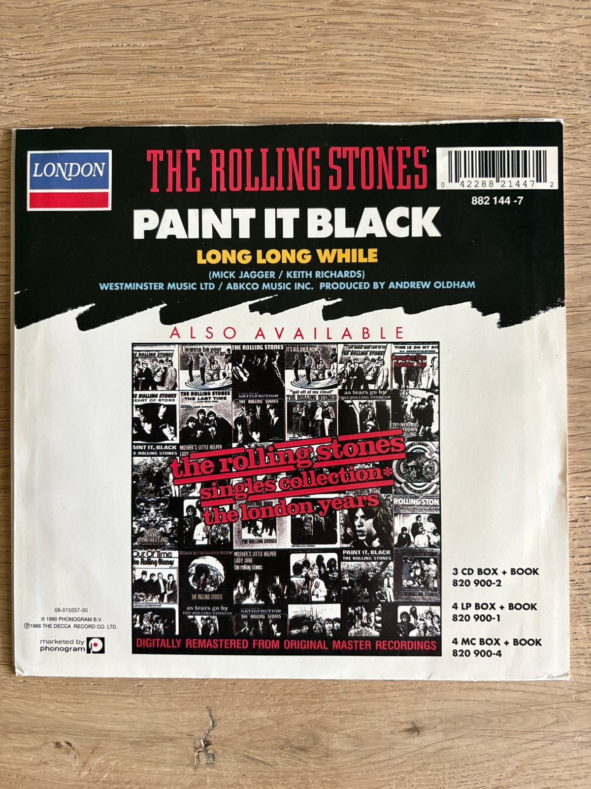 The Rolling Stones - Paint It Black Single, Ophalen, Zo goed als nieuw