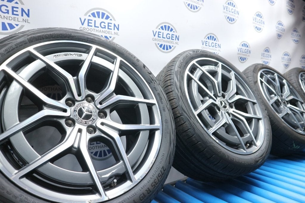 19 inch Mercedes E-klasse AMG velgen w213 s213 zomerset, 19 inch, Banden en Velgen, Ophalen of Verzenden, Nvt