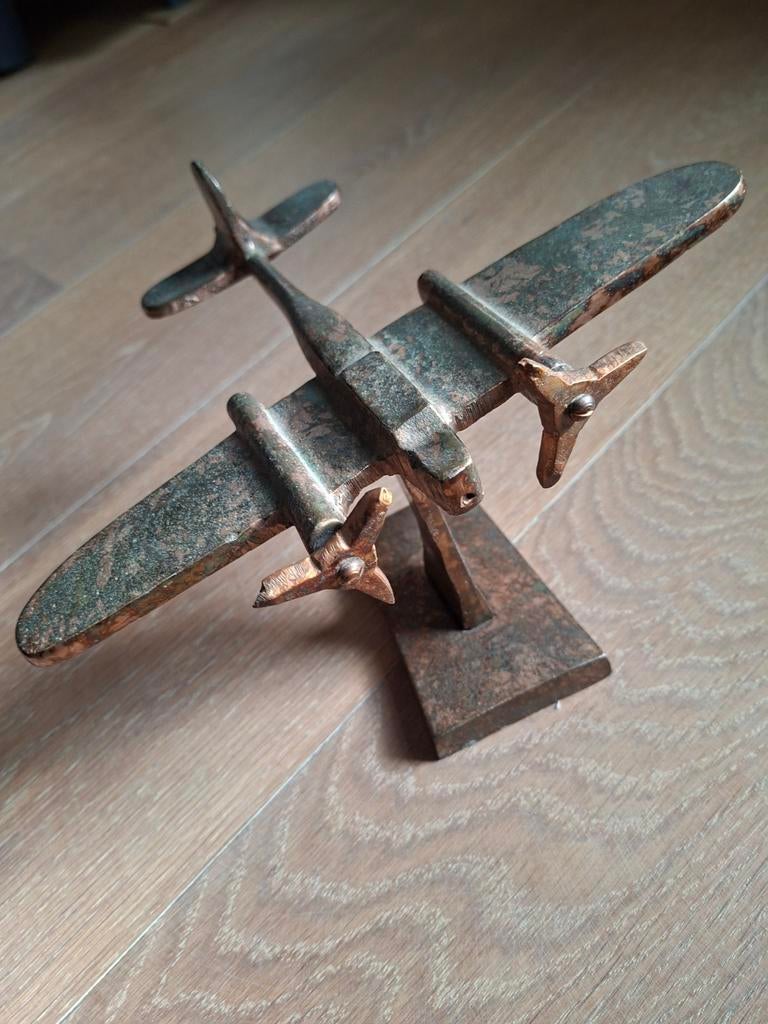 Metalen modelvliegtuig vliegtuig 20 bij 35 cm, Ophalen of Verzenden, Nieuw, 1:72 tot 1:144, Overige merken
