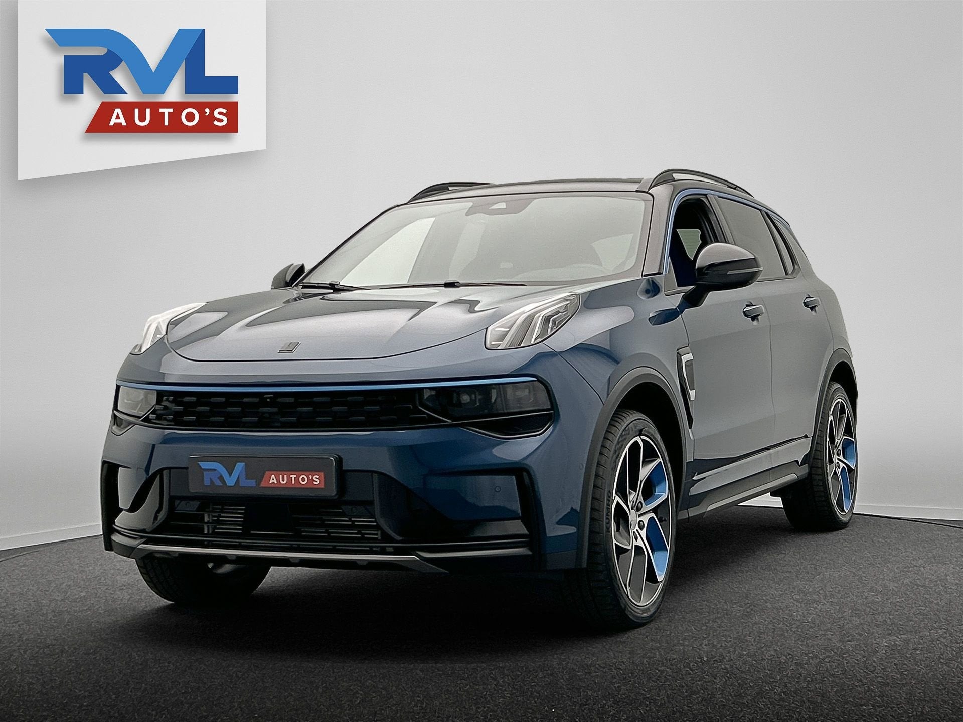 Lynk & Co 01 1.5 261PK Plug-in Hybrid *Zwarte Hemel* 360 C, Auto's, Dealer onderhouden, Stof, Euro 6, Blauw