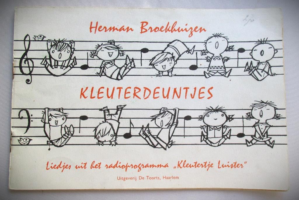 Kleutertje Luister~Fiep Westendorp~Kleuterdeuntjes, Muziek en Instrumenten, Bladmuziek, Gebruikt, Zang, Ophalen of Verzenden, Artiest of Componist