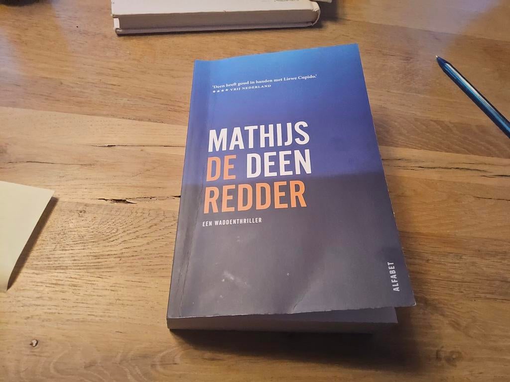 De Redder - Een Waddenthriller van Mathijs Deen, Boeken, Ophalen of Verzenden, Zo goed als nieuw, Mathijs Deen, Nederland