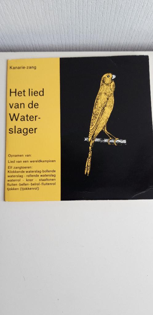 vogelgeluiden Elpee op 33 toeren, Ophalen of Verzenden, Gebruikt, Overige formaten, Overige typen