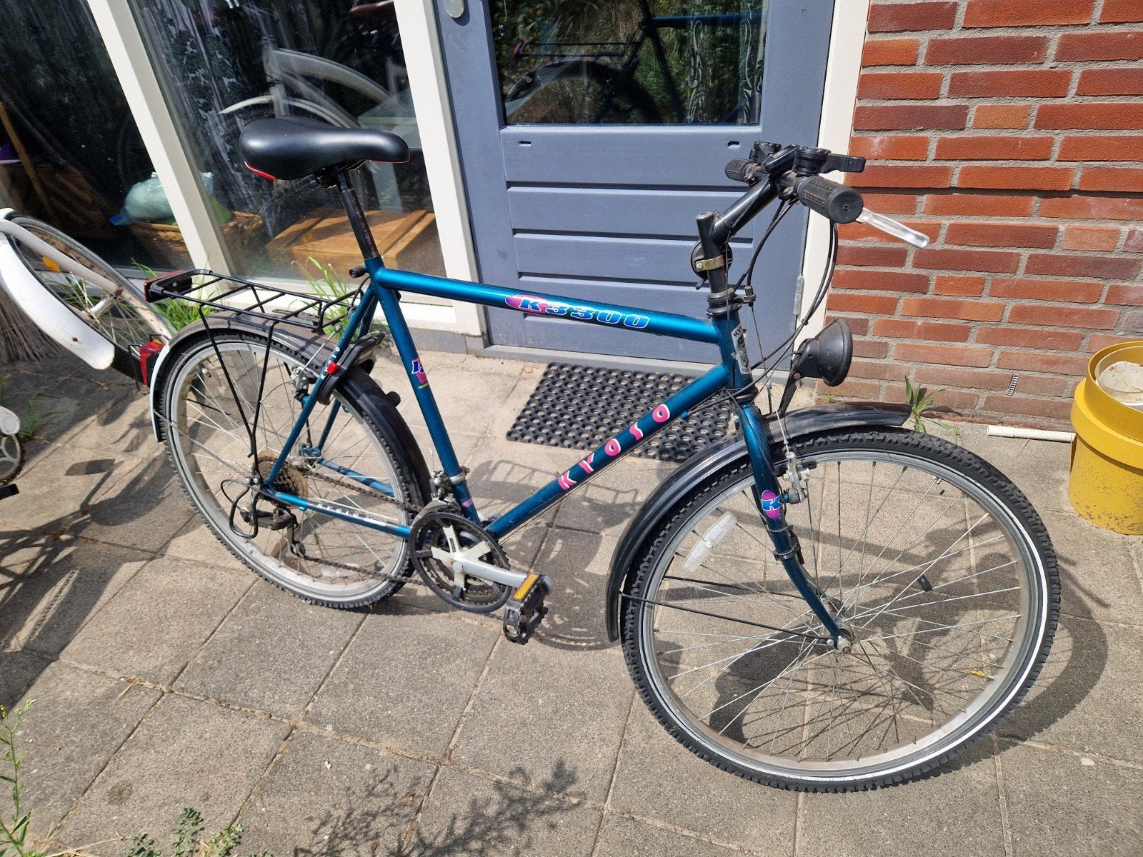 kyoso herenfiets met 12 versnellingen, Gebruikt, Velgrem, Versnellingen, 57 tot 61 cm