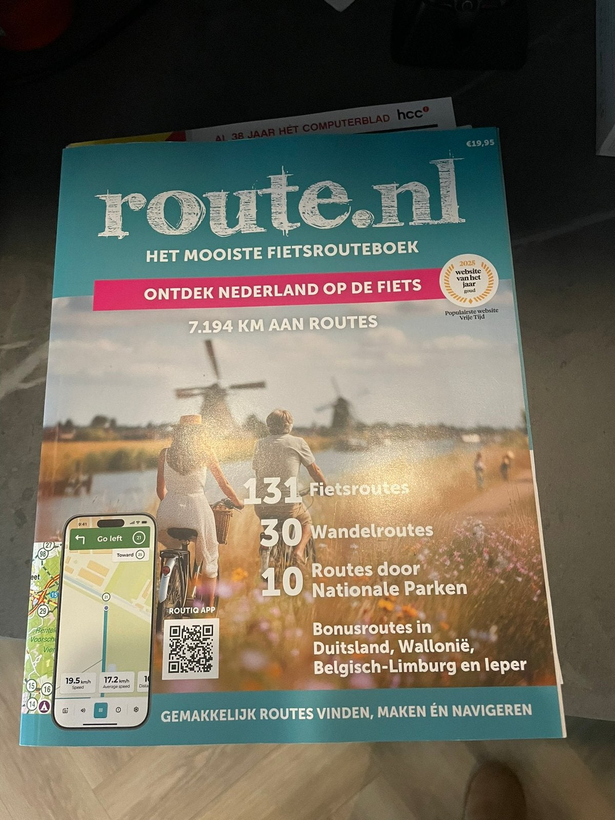 Route. nl Fietsrouteboek 2026, Boeken, Fiets- of Wandelgids, Europa, Ophalen of Verzenden, Zo goed als nieuw