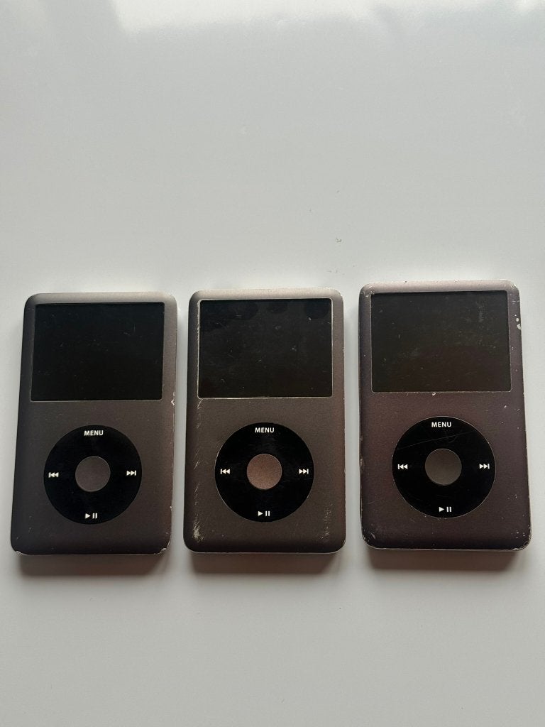 Bundel 3x Apple iPod Classic 6.5e & 7e Gen 120GB/160GB, Audio, Tv en Foto, Mp3-spelers | Apple iPod, 40 GB en meer, Ophalen of Verzenden
