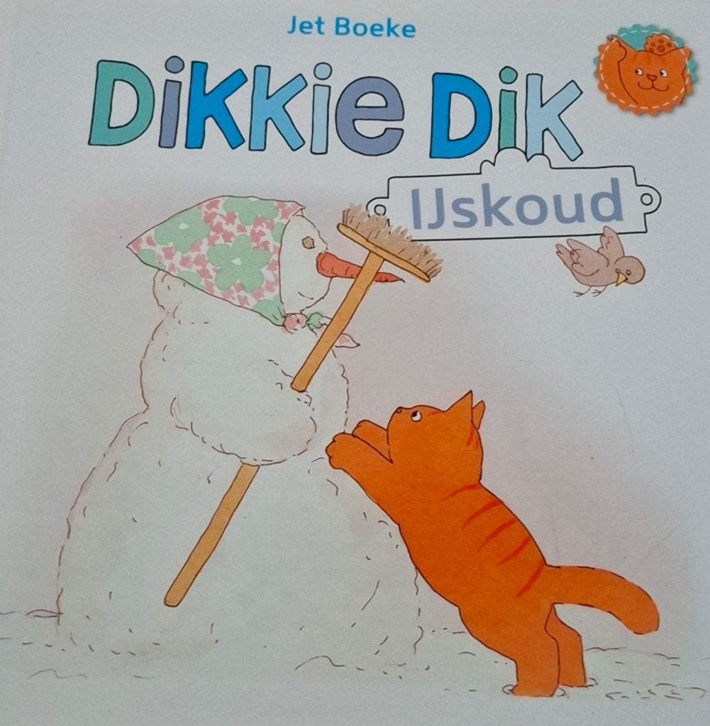 Dikkie Dik Ijskoud kinderboek, Ophalen of Verzenden, Zo goed als nieuw, Jet Boeke, 2 tot 3 jaar