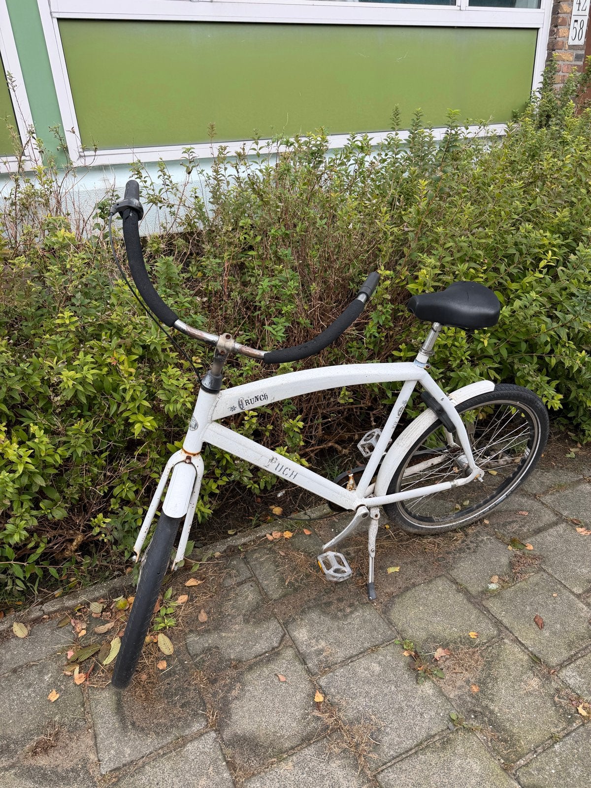 Fiets Crunch met dikke banden, Terugtraprem, Gebruikt, Versnellingen, Ophalen