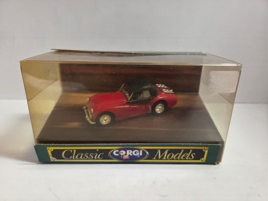 Corgi Triumph TR3A Soft Top 1:43, Auto, Corgi, ., Ophalen of Verzenden