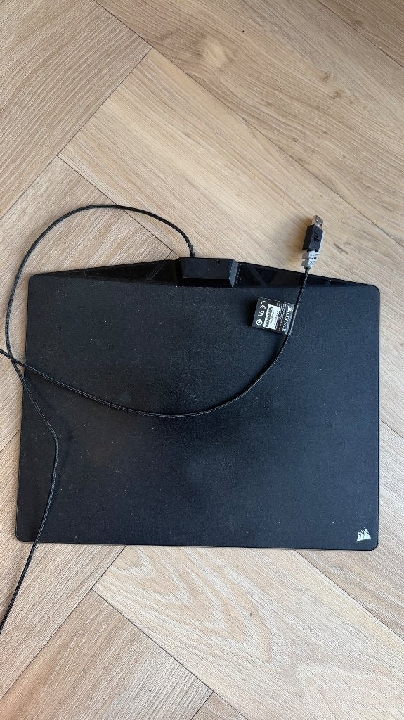 Gaming mousake black CORSAAIR, Ophalen, Zwart