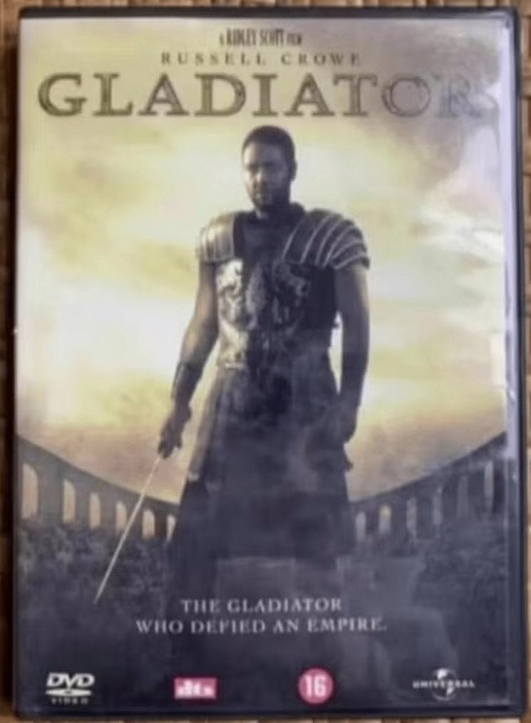 DVD The gladiator met Russell Crowe, Vanaf 16 jaar, Ophalen of Verzenden, Zo goed als nieuw, Actie