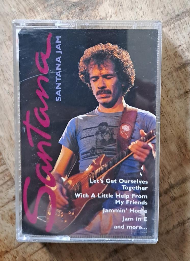 Santana - Santana Jam Cassetteband, Cd's en Dvd's, Cassettebandjes, 1 bandje, Ophalen of Verzenden, Zo goed als nieuw, Origineel