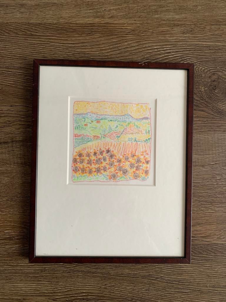Interessante potloodtekening, Ophalen of Verzenden