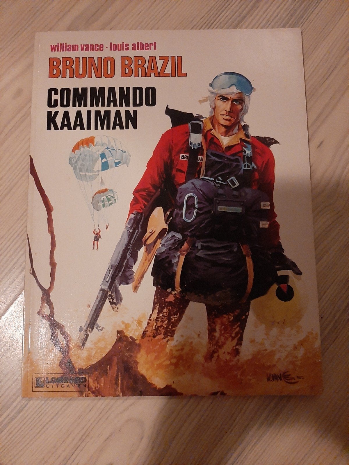 Bruno Brazil: Commando Kaaiman - William Vance, Eén stripboek, Ophalen of Verzenden, Gelezen, William Vance