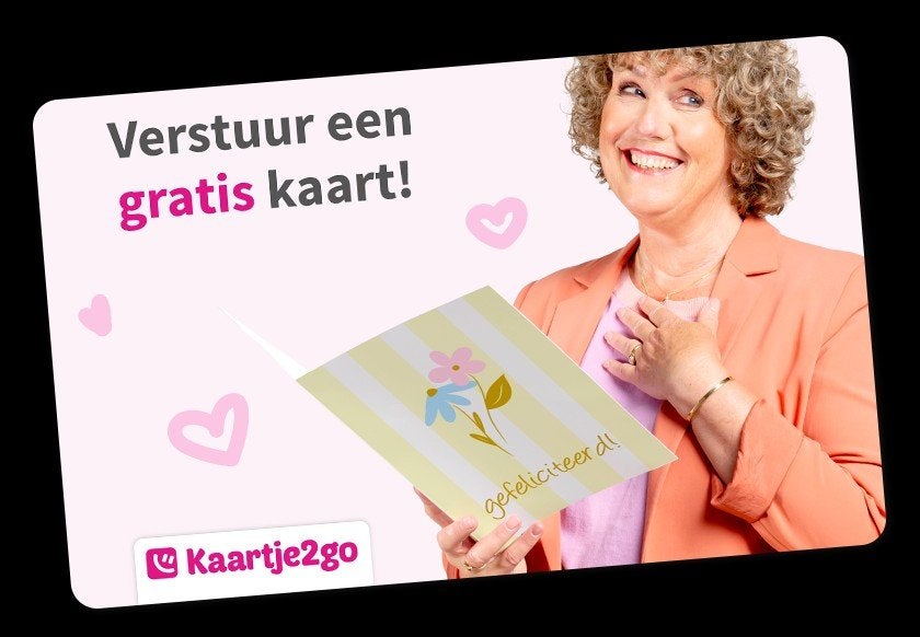 Code voor gratis kaart Kaartje2go incl. postzegel twv €5,25, Tickets en Kaartjes, Eén persoon, Cadeaubon, Overige typen