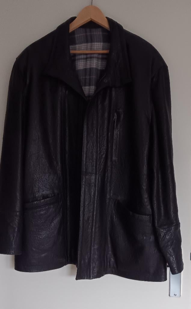 mooie leren jas, maat 54 / XXL Z.G.A.N., Kleding | Heren, Jassen | Winter, Ophalen of Verzenden, Zo goed als nieuw, Maat 56/58 (XL)