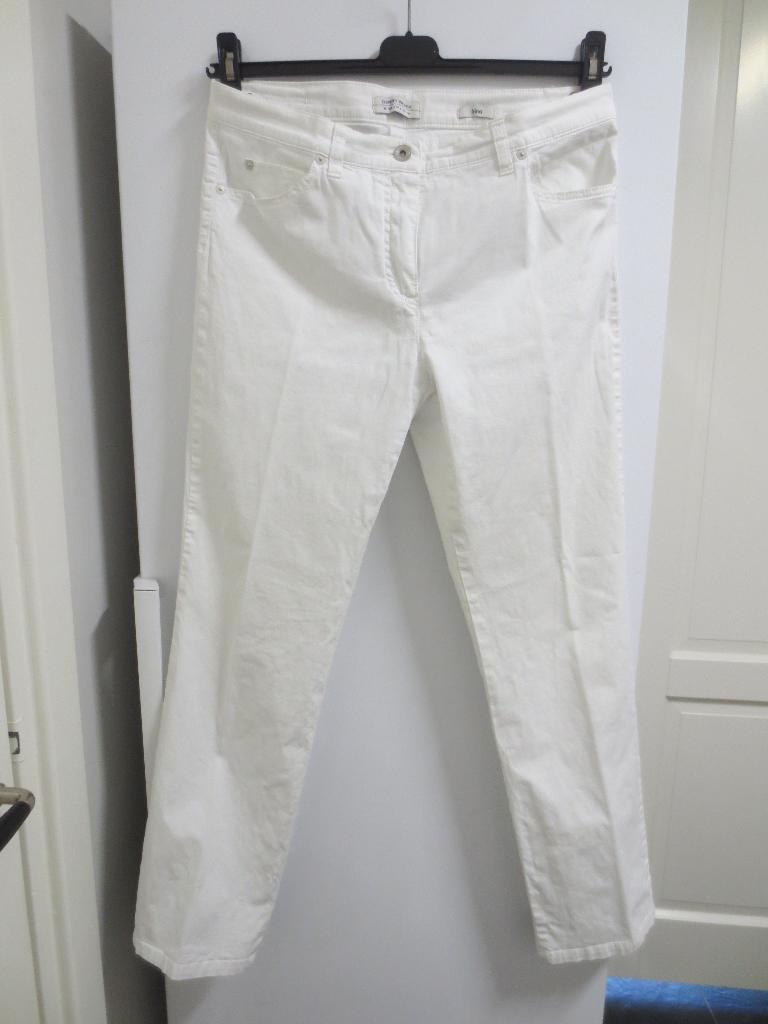 Dames Pantalon - Gerry Weber Edition - Wit -Irina - Maat 40, Maat 38/40 (M), Wit, Ophalen of Verzenden, Zo goed als nieuw