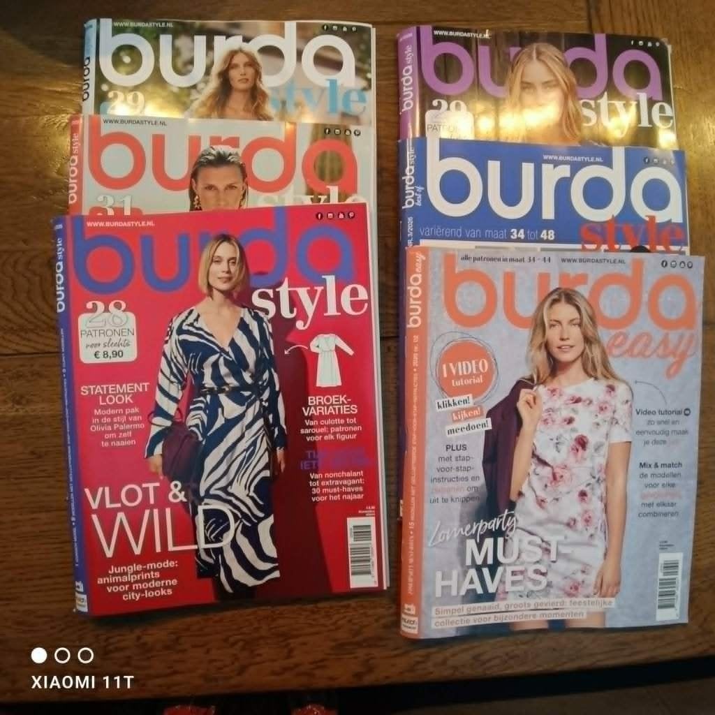 Burda Style - Burda Easy zie foto's en omschrijving, Overige typen, Vrouw, Nieuw, Burda