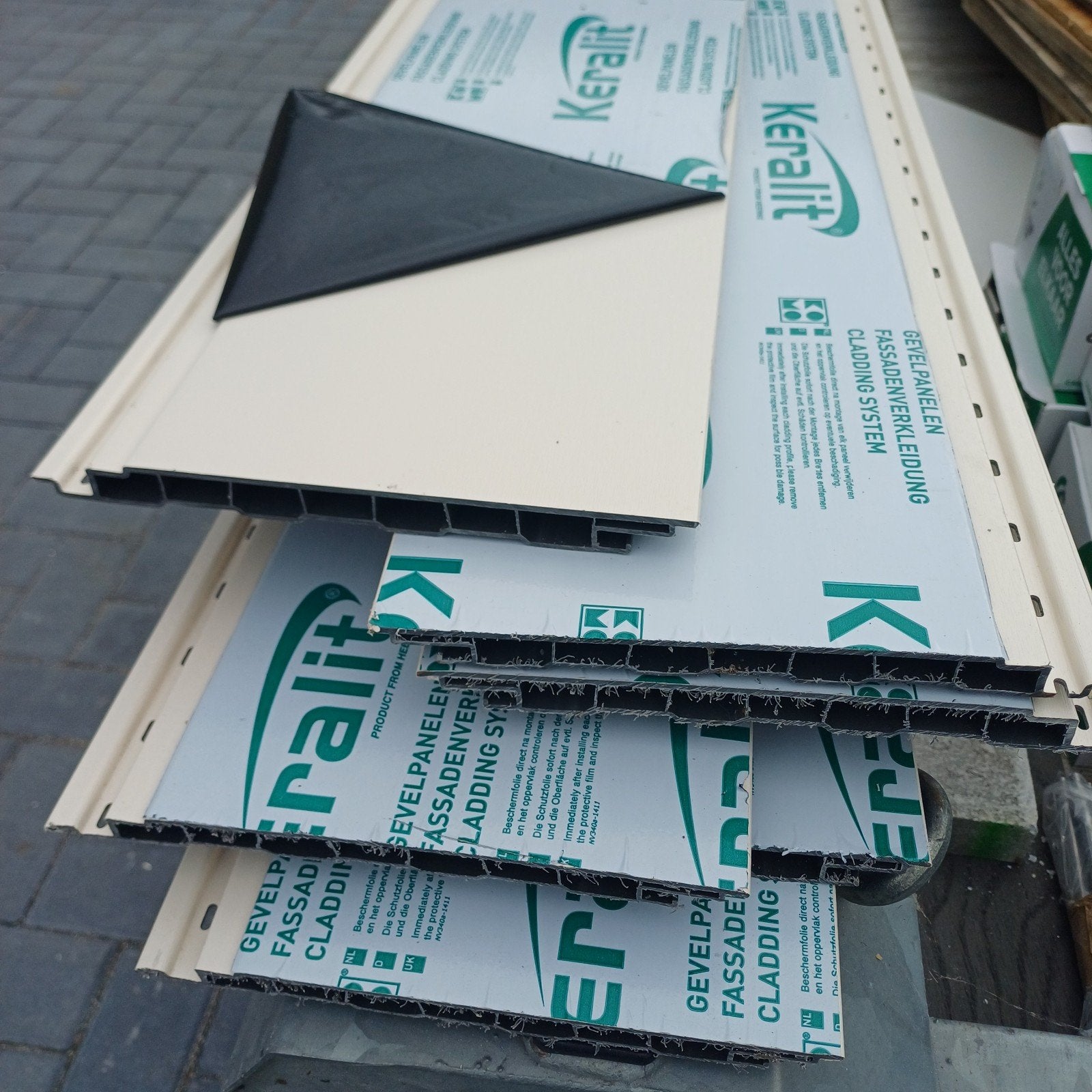 keralit crème vlakke delen, Doe-het-zelf en Verbouw, Ophalen, Nieuw, Overige materialen, Minder dan 20 mm