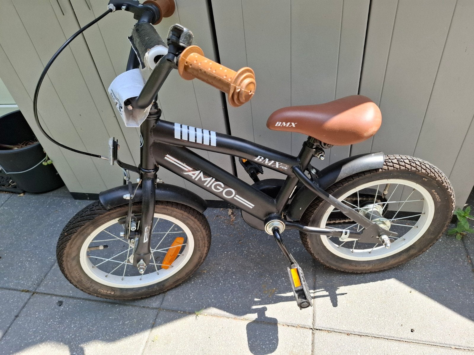 kinderfiets, Fietsen en Brommers, Ophalen, Zo goed als nieuw, Minder dan 16 inch