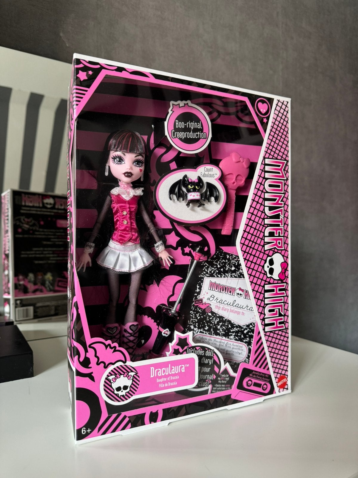 Monster High - Draculaura | Original Box, Ophalen of Verzenden, Zo goed als nieuw, Pop