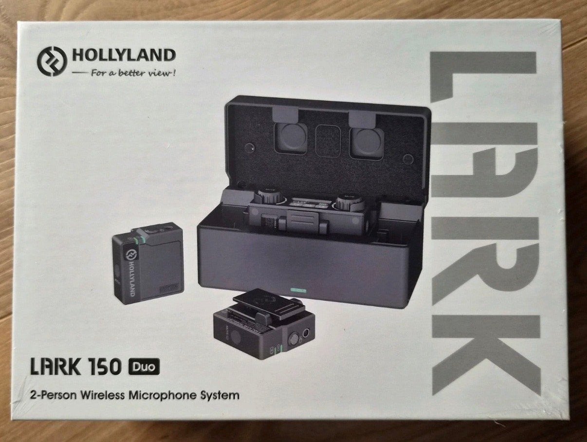 Hollyland LARK 150 Duo Draadloos Microfoonsysteem Nieuw, Ophalen, Nieuw, Overige typen, Draadloos
