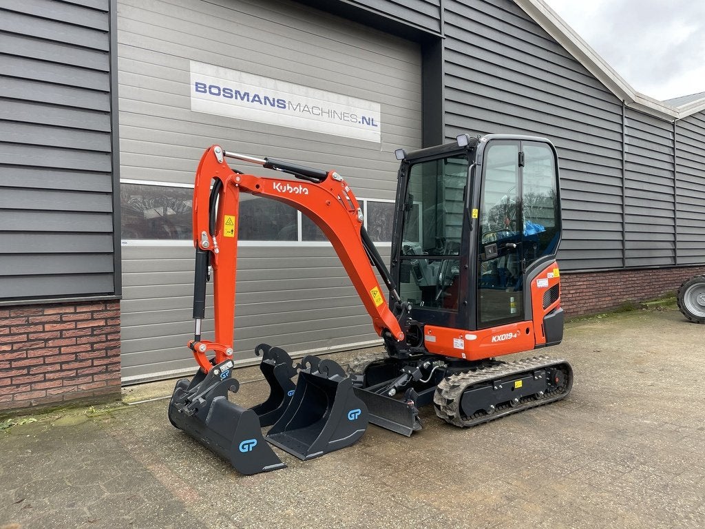 Kubota KX019 minigraver NIEUW €440 LEASE, Zakelijke goederen, Machines en Bouw | Kranen en Graafmachines, Kubota Hol, Kbt_g.eu_market_surveillance@kubota.com