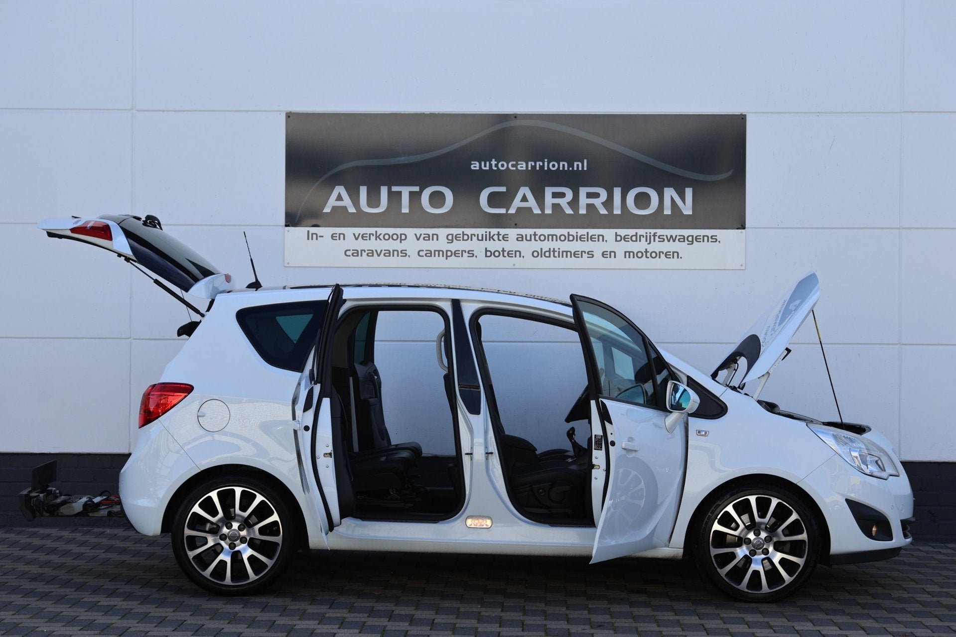 Opel Meriva 1.4 Turbo Pano FlexFix Leder Goed Onderhoud NAP, Auto's, Voorwielaandrijving, Euro 5, Gebruikt, Zwart