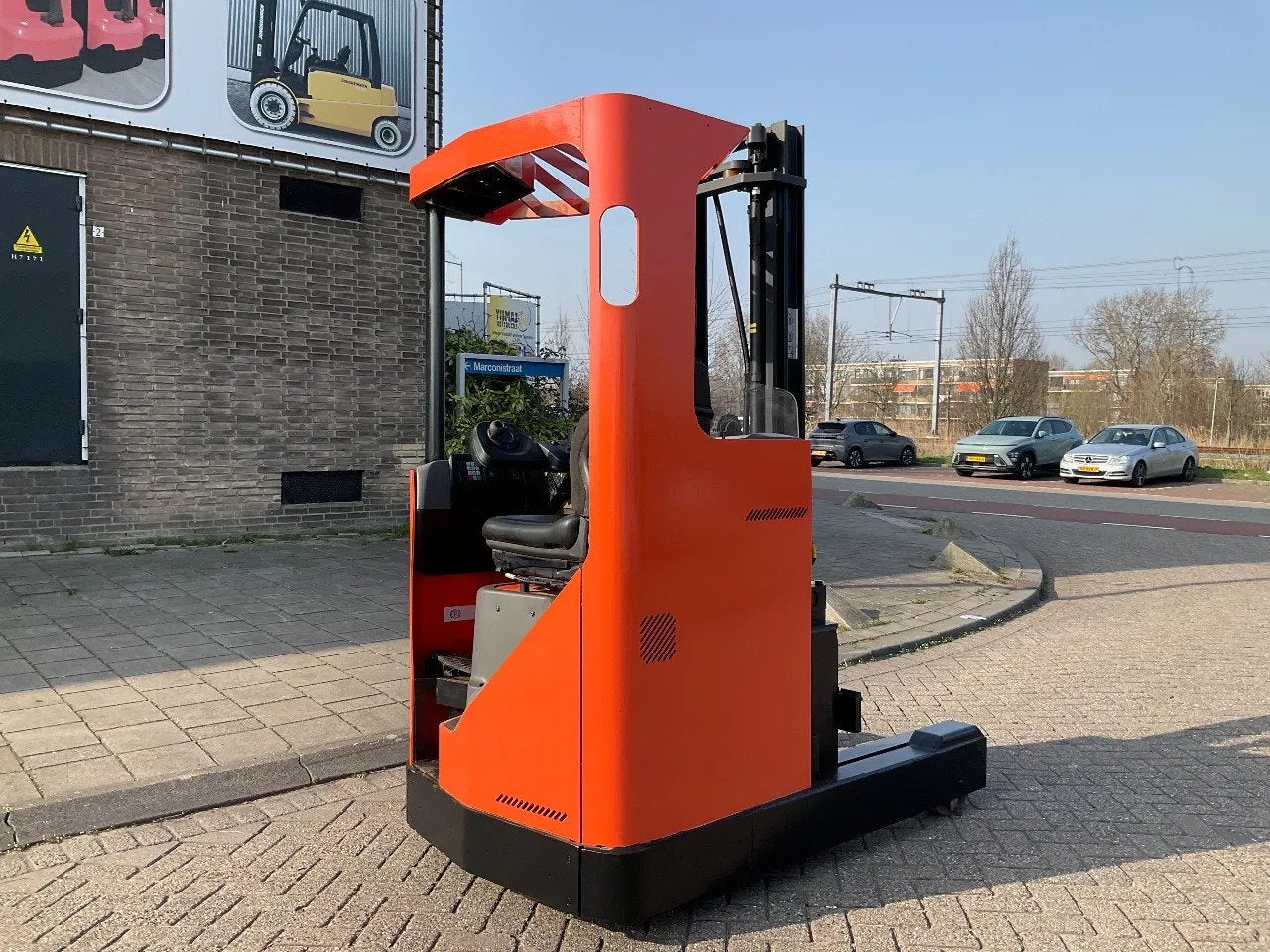 BT RRE120M 1200KG 5.40METER REACHTRUCK / HEFTRUCK (bj 2008)