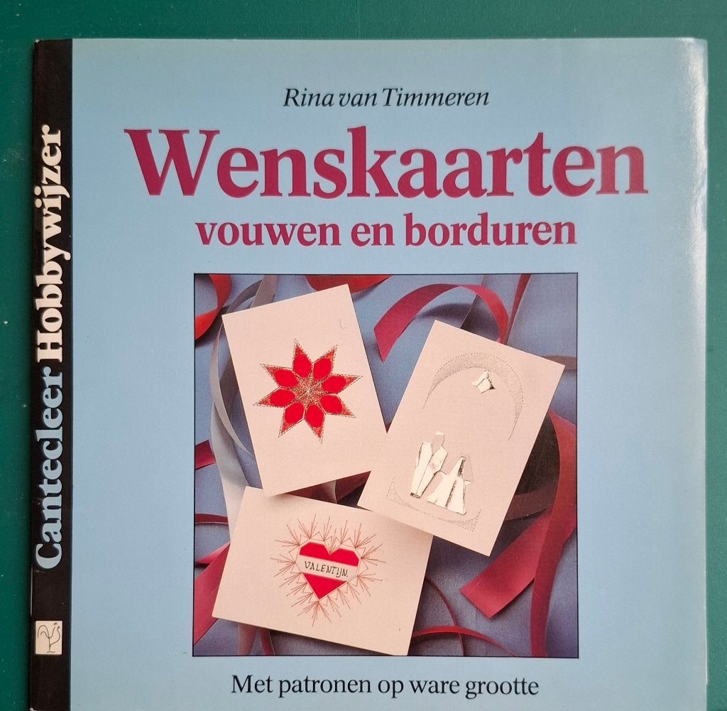 Hobbywijzer: Wenskaarten vouwen en borduren, Boeken, Gelezen, Ophalen of Verzenden, Rina van Timmeren, Borduren en Naaien