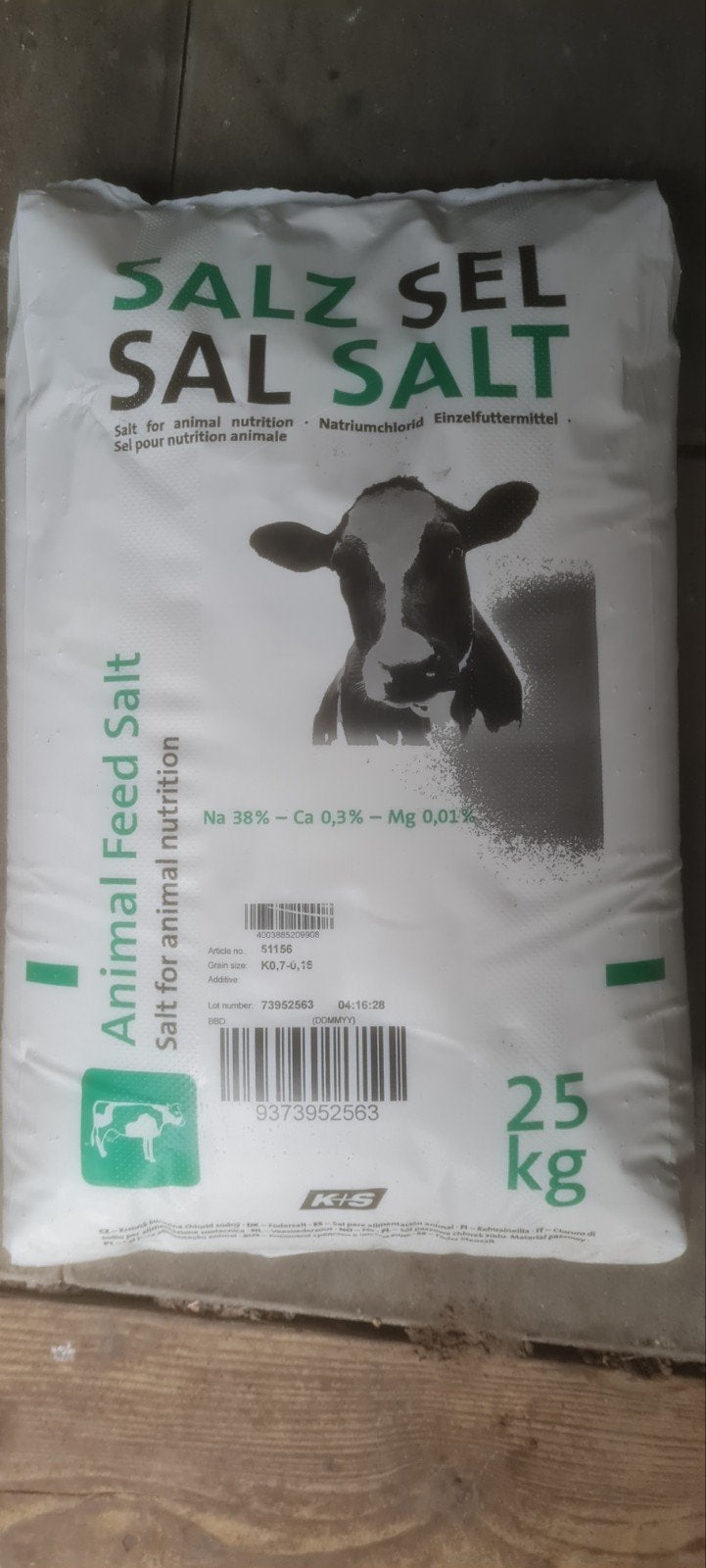 Veevoederzout 25kg/ strooizout, Ophalen of Verzenden, Overige typen